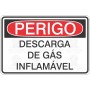 Descarga de gás inflamável